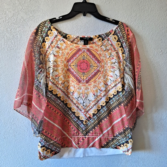 Style & Co. Tops - Style&Co. Peach bell sleeve Blouse